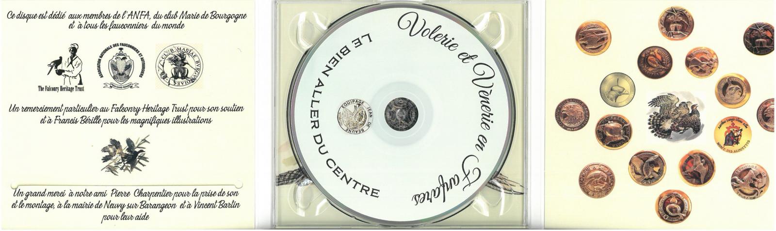 Volerie et Vénerie en Fanfares - CD with falconry fanfares from France